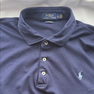 Polo by Ralph Lauren Deep Blue Polo Shirt - XL